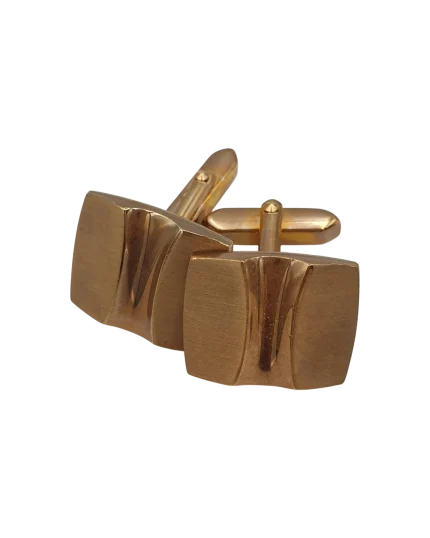 Μανικετόκουμπα σε χρυσαφί vintage