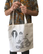 Τσάντα πάνινη οικολογική SillySally - Image 5