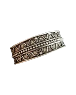 Βραχιόλι χειροποίητο επάργυρο ethnic-boho