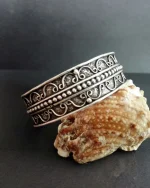 Βραχιόλι χειροποίητο επάργυρο ethnic-boho - Image 4