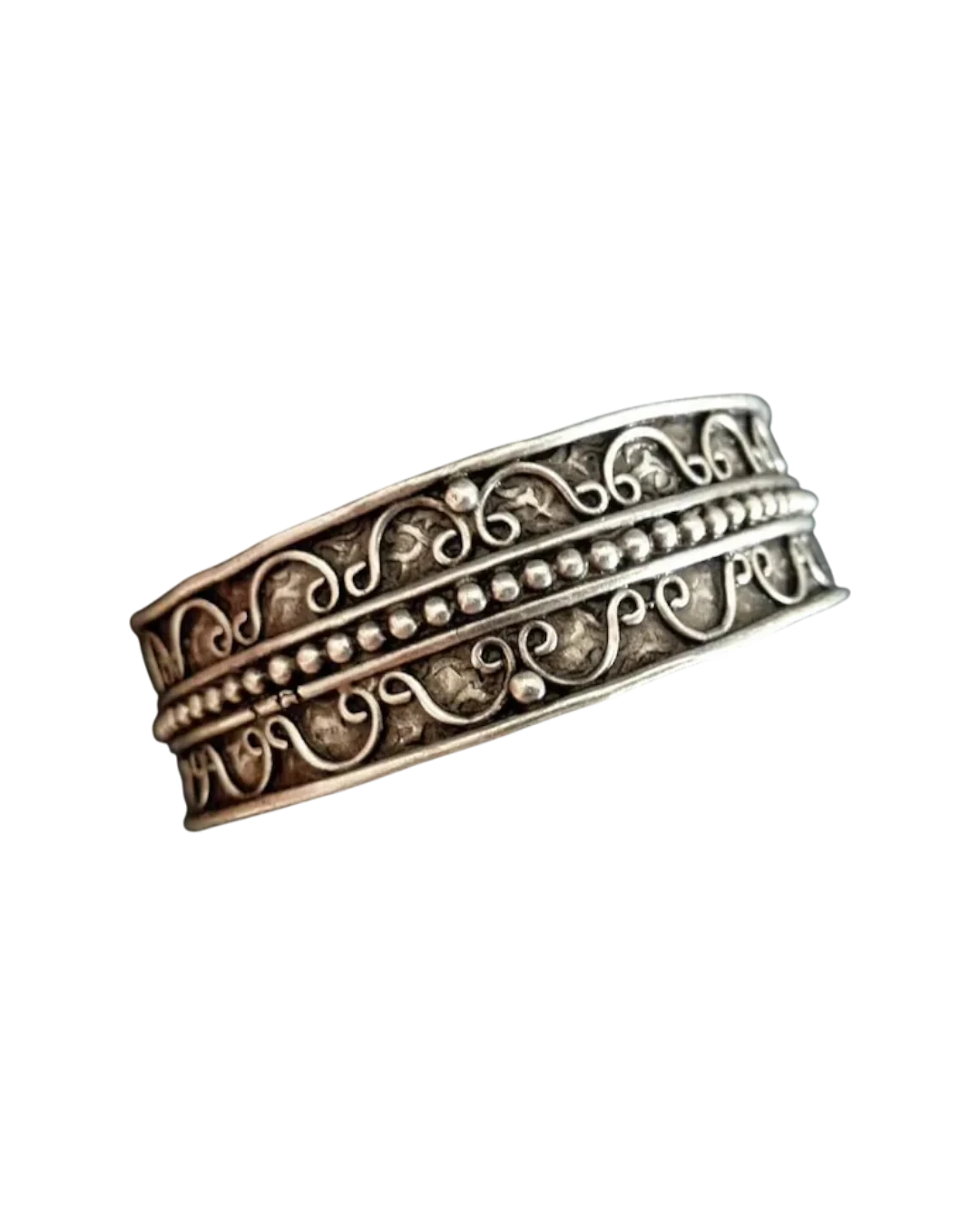 _an.20500 Βραχιόλι χειροποίητο επάργυρο ethnic-boho - Image 1