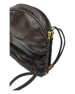 Τσάντα από οικολογικό δέρμα σε καφέ χρώμα vintage - Image 5