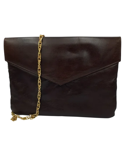 Τσάντα φάκελος δερμάτινη CHARLES JOURDAN αυθεντική vintage