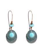 Σκουλαρίκια μπρονζέ ethnic-boho - Image 2