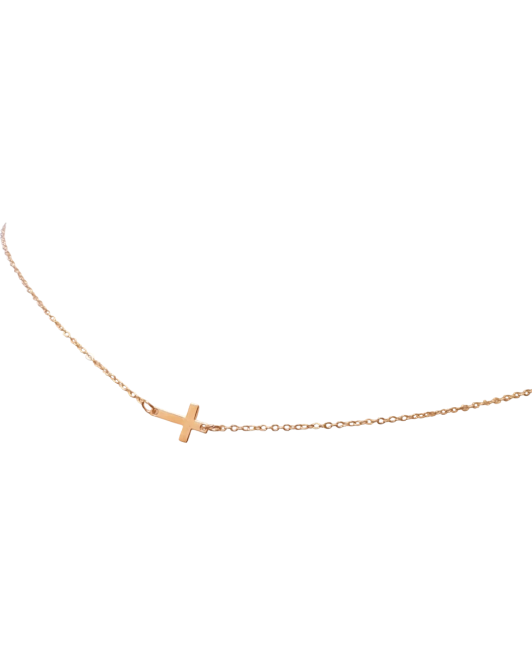 an.20777 Αλυσίδα σώματος με σταυρουδάκι - Image 1
