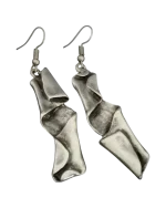 Σκουλαρίκια χειροποίητα επάργυρα ethnic boho