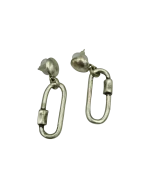 Σκουλαρίκια χειροποίητα επάργυρα boho - Image 3