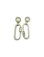 Σκουλαρίκια χειροποίητα επάργυρα boho