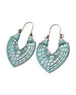 Σκουλαρίκια μπρονζέ ethnic boho