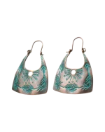 Σκουλαρίκια μπρονζέ ethnic boho