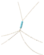 Αλυσίδα σώματος με τυρκουάζ boho - Image 3