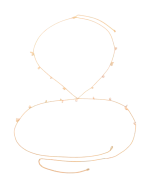 Αλυσίδα σώματος με περλίτσες boho - Image 3