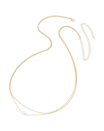 Αλυσίδα σώματος διπλή με πέρλα boho - Image 3