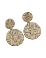 Σκουλαρίκια με χάνδρες boho - Image 2