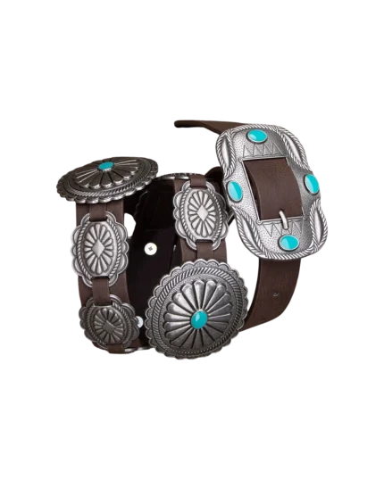 Ζώνη απο PU δέρμα boho