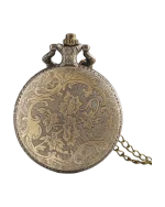 Ρολόι κρεμαστό λαιμού τυπου ρετρό μπρονζέ - Image 3