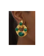 Σκουλαρίκια απο ατσάλι σφυρήλατα - Image 2