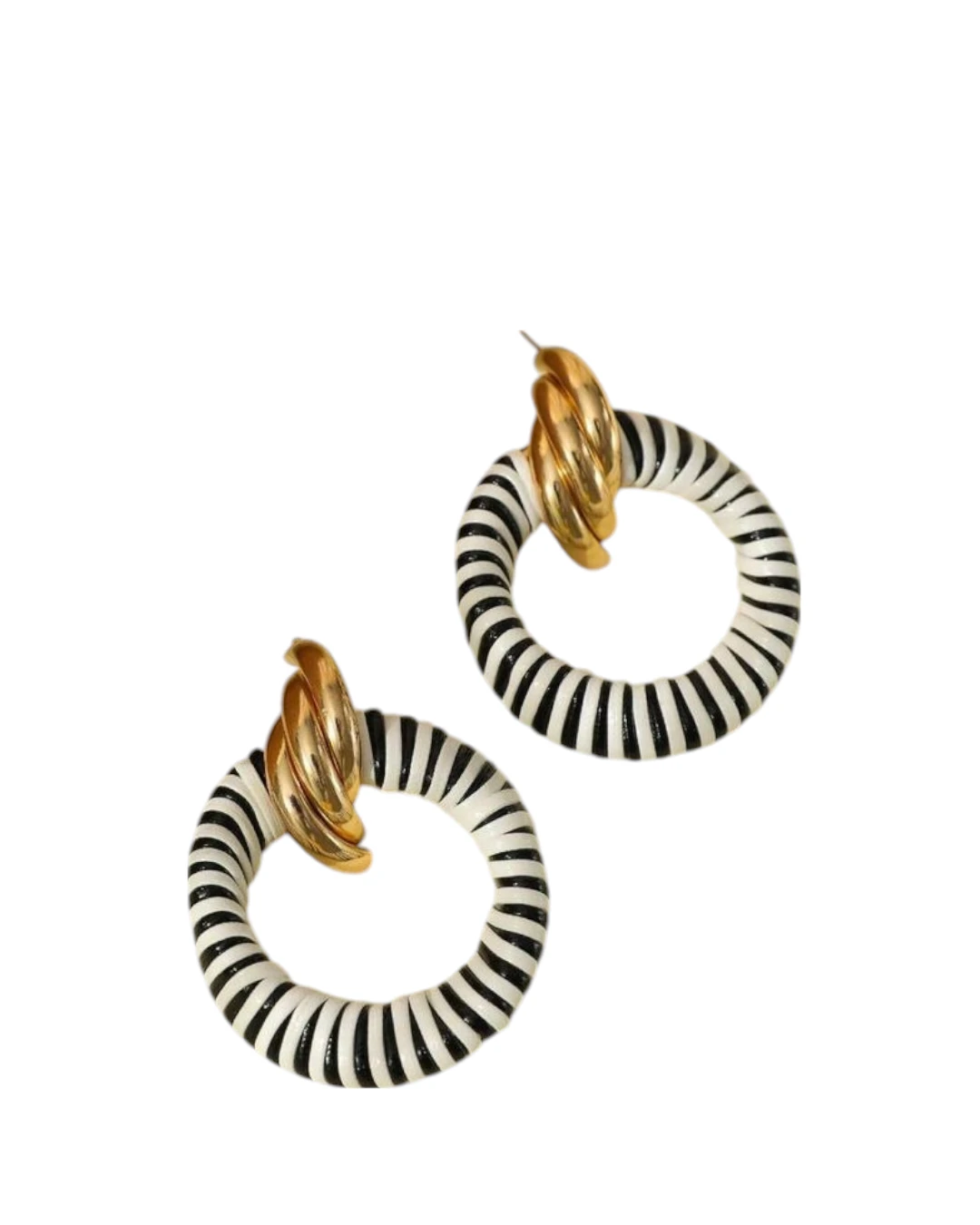 an.22367 (1) Σκουλαρίκια κρίκοι απο PU δέρμα - Image 1