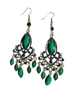 Σκουλαρίκια bronze boho - Image 2