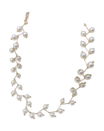 Κολιέ-choker με πέρλες - Image 2