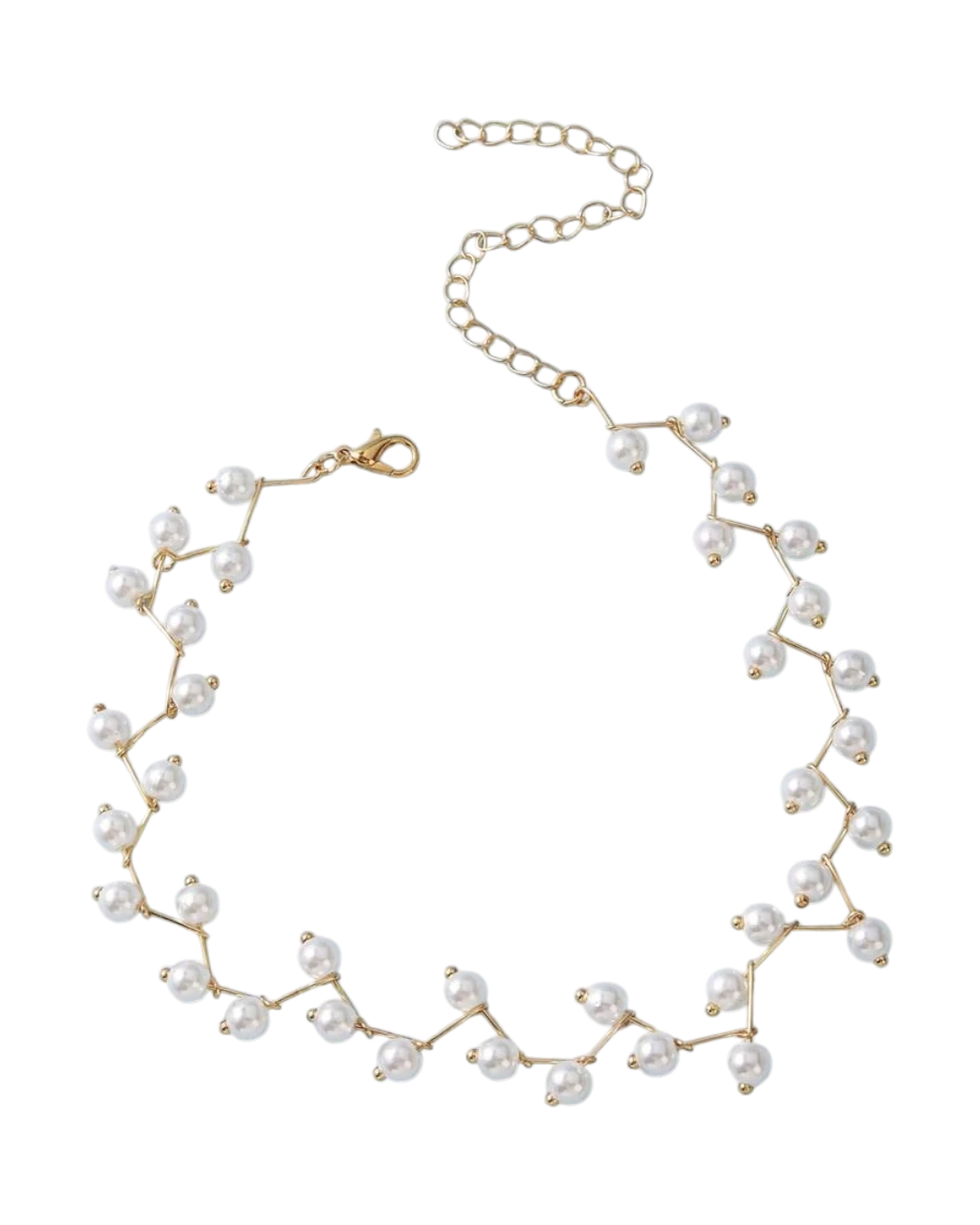 an.22429 Κολιέ-choker με πέρλες - Image 1