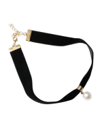 Κολιέ-choker με πέρλα - Image 2